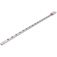 Torribaly 1Pcs 9mm Linear Guide Miniature Rail MGN9 400mm Linear Rail and 1 Pcs MGN9H Miniature Rail Slider