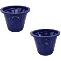 Torribaly 2X Pool Skimmer Basket Swimming Pool Skimmer Replacement Basket Easy to Use Mesh Basket Filter Out the Leaves Grass
