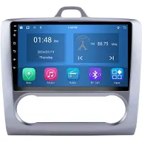 RoverOne 4G+64G Autoradio Bluetooth CarPlay Android Auto GPS-navigointi for Ford Focus 2 Mk 2 2004 - 2011 AT