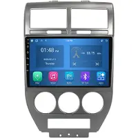 RoverOne 4G+64G Autoradio Bluetooth CarPlay Android Auto GPS-navigointi for Jeep Compass 1 MK 2006 - 2010