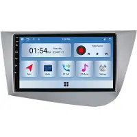 RoverOne 6G+128G Auton Multimediasoitin Radio CarPlay Bluetooth Android Radio GPS for Seat Leon 2 2005 - 2012