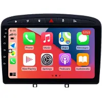 RoverOne Autoradio Bluetooth CarPlay GPS-navigointi for Peugeot RCZ 308 SW 2007 - 2015 408 2012 - 2020
