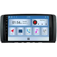 RoverOne 6G+128G Auton Multimediasoitin Radio CarPlay Bluetooth Android Radio GPS for Mercedes Benz R Class W251 R280 R300 R320 2005 - 2017