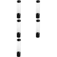 Typecat 5X Disposable Cup Holder Wall Mounted ,Cup Dispenser, Paper or Plastic Cup Organizer Black