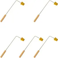 Tlily 5X Malaysian Pie Tee Maker Nyonya Top Hats Mold for Baking Egg Tart Mould Reusable Fried Snack Tool