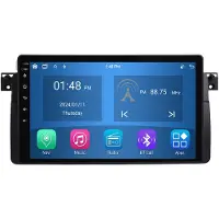 RoverOne 4G+64G Autoradio Bluetooth CarPlay Android Auto GPS-navigointi for BMW 3 Series E46 1998 - 2006