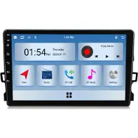 RoverOne 6G+128G Auton Multimediasoitin Radio CarPlay Bluetooth Android Radio GPS for Toyota Auris 1 E150 2006 - 2012