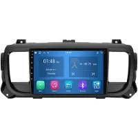 RoverOne 4G+64G Autoradio Bluetooth CarPlay Android Auto GPS-navigointi for Citroen Jumpy 3 for Peugeot Expert 3 2016 - 2021