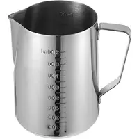 Typecat Candle Making Pouring Pot Stainless Steel Wax Melting Measuring Cup Candle Soap Making Pitcher for DIYWax Lipstick 900Ml