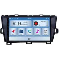 RoverOne 6G+128G Auton Multimediasoitin Radio CarPlay Bluetooth Android Radio GPS for Toyota Prius XW30 2009 - 2015