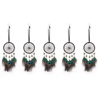 Typecat 5X Dream Catcher Car Pendant Wind Chimes Feather Decoration Home Decor & Wall Hanging Adornment