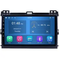 RoverOne 4G+64G Autoradio Bluetooth CarPlay Android Auto GPS-navigointi for Toyota Land Cruiser Prado 120 3 2002 - 2009