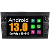 RoverOne 2G+64G Autoradio Bluetooth CarPlay Android Auto Radio GPS for Vauxhall Opel Vectra 2003-2008 B