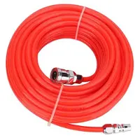 Tlily 20M Pneumatic Air Tube Compressor Hose with Male/Female Connector 5X8Mm Straight Tube High Pressure Flexible Pipe