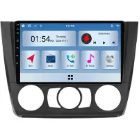 RoverOne 6G+128G Auton Multimediasoitin Radio CarPlay Bluetooth Android Radio GPS for BMW 1 Series E81 E82 E87 E88 2004-2011 MT