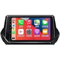 RoverOne Autoradio Bluetooth CarPlay GPS-navigointi for Peugeot 2008 208 2019 - 2022
