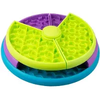 Torribaly Slow Feeder Dog Bowl 3 Levels, Reduces Boredom and Anxiety Dog Food Puzzle Feeder, Non-Slip Interactive Dog Feeder