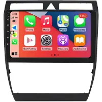 RoverOne Autoradio Bluetooth CarPlay GPS-navigointi for Audi A6 C5 1997 - 2004 S6 2 1999 - 2004 RS6 1 2002 - 2006