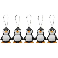 Tlily 5X 32GB Novelty Cute Baby Penguin USB 2.0 Flash Drive Data Memory Stick Device - Black and White