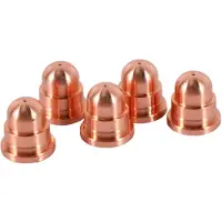 Tlily 50 Pcs 45A Nozzle 220930 Nozzle for Plasma Cutting Torch Consumables Fine Cut Processes Welding & Soldering Supplies
