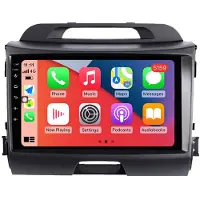 RoverOne Autoradio Bluetooth CarPlay GPS-navigointi for Kia Sportage 3 SL 2010 - 2016