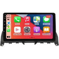 RoverOne Autoradio Bluetooth CarPlay GPS-navigointi for Mercedes Benz C Class 3 W204 S204 2006 - 2011