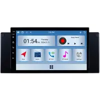 RoverOne 6G+128G Auton Multimediasoitin Radio CarPlay Bluetooth Android Radio GPS for BMW X5 E39 E53 1999 - 2006
