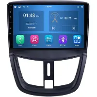 RoverOne 4G+64G Autoradio Bluetooth CarPlay Android Auto GPS-navigointi for Peugeot 207 2006 - 2015