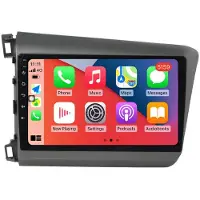 RoverOne Autoradio Bluetooth CarPlay GPS-navigointi for Honda Civic 9 FB FK FD 2011 - 2015