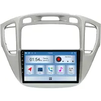RoverOne 6G+128G Auton Multimediasoitin Radio CarPlay Bluetooth Android Radio GPS for Toyota Highlander 1 XU20 2001 - 2007