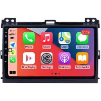 RoverOne Autoradio Bluetooth CarPlay GPS-navigointi for Toyota Land Cruiser Prado 120 3 2002 - 2009