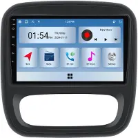 RoverOne 6G+128G Auton Multimediasoitin Radio CarPlay Bluetooth Android Radio GPS for Renault Trafic 3 2014 - 2021 for Opel Vivaro B 2014 - 2018