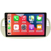 RoverOne Autoradio Bluetooth CarPlay GPS-navigointi for Fiat 500 2007 - 2015