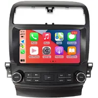 RoverOne Autoradio Bluetooth CarPlay GPS-navigointi for Honda Inspire 4 2003-2007 Acura TSX 2003-2008
