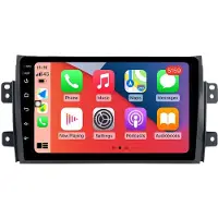 RoverOne Autoradio Bluetooth CarPlay GPS-navigointi for Suzuki SX4 1 2006 - 2014 for Fiat Sedici 189 2005 - 2014