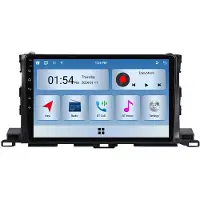 RoverOne 6G+128G Auton Multimediasoitin Radio CarPlay Bluetooth Android Radio GPS for Toyota Highlander 3 XU50 2013 - 2018
