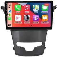 RoverOne Autoradio Bluetooth CarPlay GPS-navigointi for SsangYong Korando 3 Actyon 2 2013 - 2017