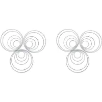 Wella 30 PCS Silver Dream Catcher Metal Rings Supplies,Macrame Rings, Metal Hoops for Multi-Purpose Crafts Projects in 5 Sizes