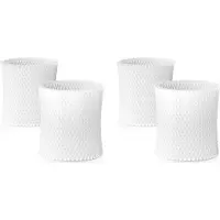 Wella 4pcs Humidifier Replacement Filter for Canopy Bedside and Nursery Humidifier, Humidifier Wicking Filter