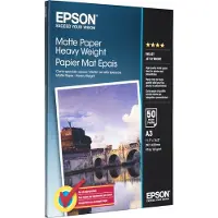 Epson A3 mattapaperi - - 297 x 420 mm - 167 g/m2 - 50 kpl - Korkea tulostuslaatu