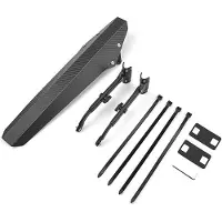 Melitt Bicycle Mudguard Bike Mud Guard Soft Plastic Mudguard Strong Toughness Road Bicycle Protector Accessories