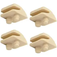 Melitt AXV014SP Pool Vacuum Pod Shoe Kit for AquaBug, Aqua Critter, Navigator Pool Cleaner Feet Vac Parts - Pack of 4