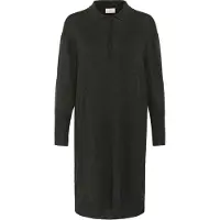 Kaffe Kalizza Polo Knit Dress - Grey - XXL