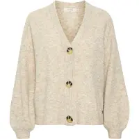 Cream Crmerle Oz Knit Cardigan - Beige - L