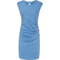 Kaffe India Round-Neck Dress - Blue - XL