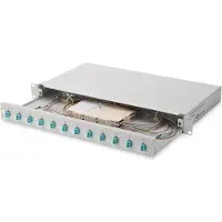 Digitus FO SPLICE BOX, 1U, EQUIPPED, 12X LC DX, OM3 (DN-96331/3)