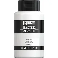 Taidepiste Liquitex Basics 432 Titanium White - 400ml