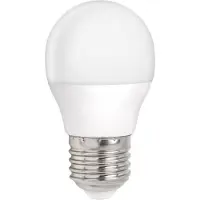 Spectrum E27 LED-päivänvalolamppu pallo 230 V 6 W kylmä valkoinen