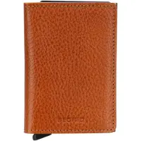 Secrid Veg Tanned Slimwallet -lompakko, kinuskinruskea/hiekka