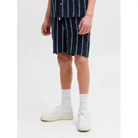 Jack & Jones Kids Jpstjaiden Coba Stripe Jog Short M Jnr - Navy - 158